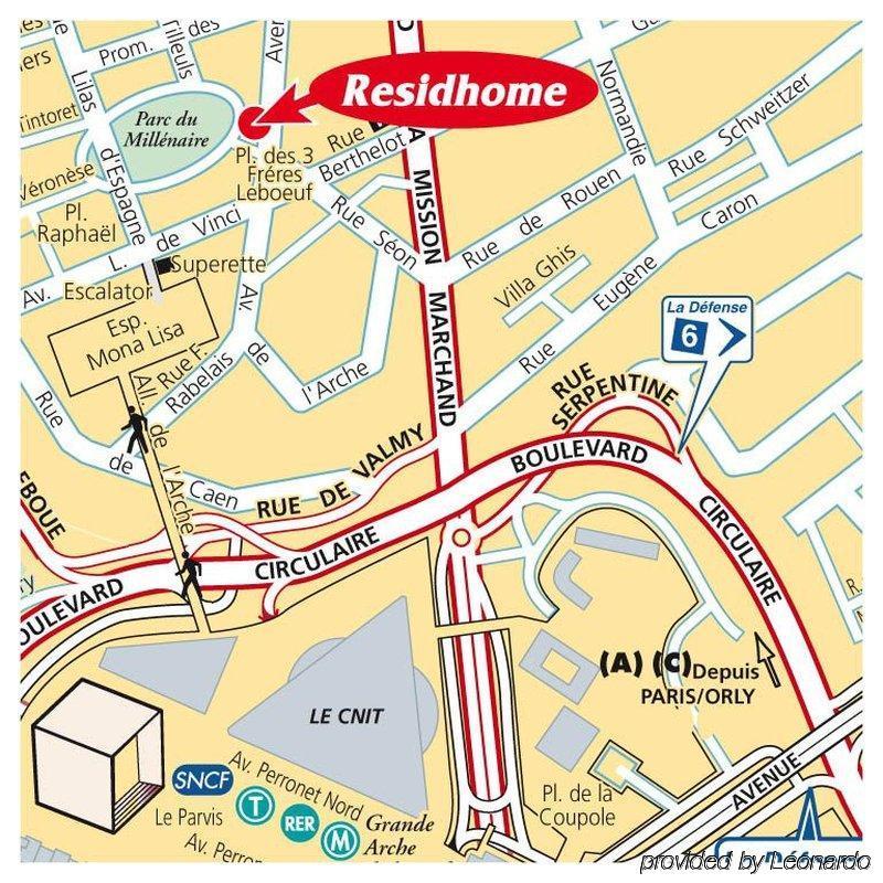 Residhome Courbevoie La Defense Екстер'єр фото